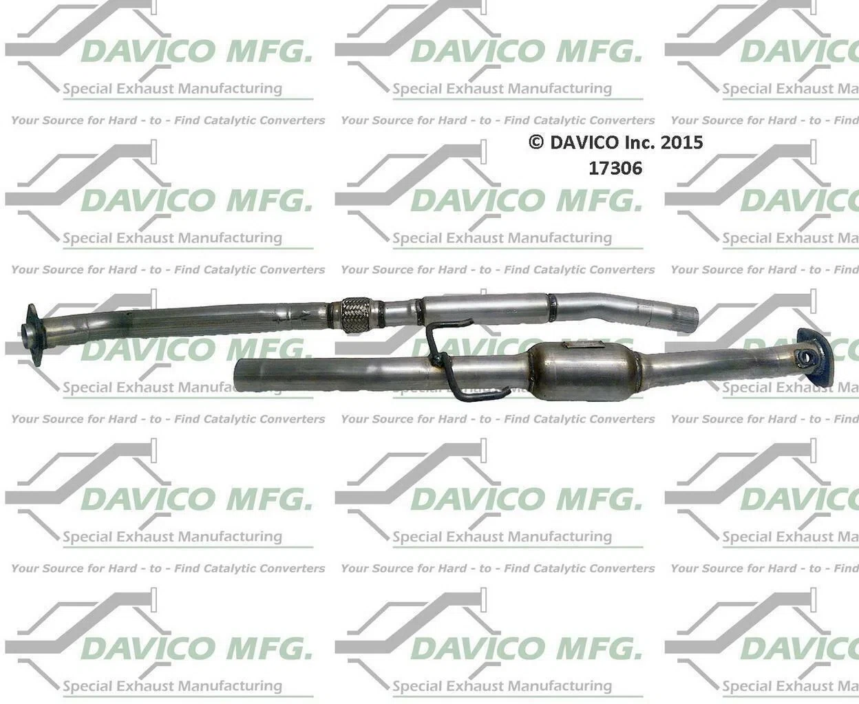 2004-2005 Toyota RAV4 Catalytic Converter 17306